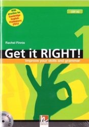Get It Right! 1 SB + audio CD - Finnie Rachel