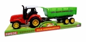 Traktor z przyczepą
