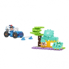 Mini Waffle City - Auto Policyjne i Sklep Jubilerski, 80 el. (905913)