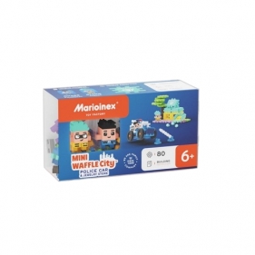 Mini Waffle City - Auto Policyjne i Sklep Jubilerski, 80 el. (905913)