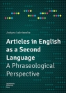 Articles in English as a Second Language Justyna Leśniewska