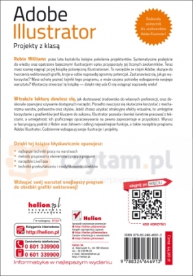 Adobe Illustrator Projekty z klasą - Williams Robin, Tollett John