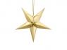 Gwiazda papierowa złota 45cm