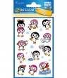 Naklejki dla dzieci Z Design - Metaliczne pingwiny (56791)