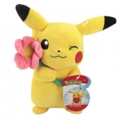 Pikachu plusz 20cm z kwiatkiem