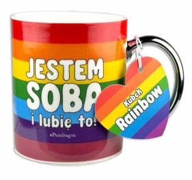 Kubek Rainbow Jestem sobą