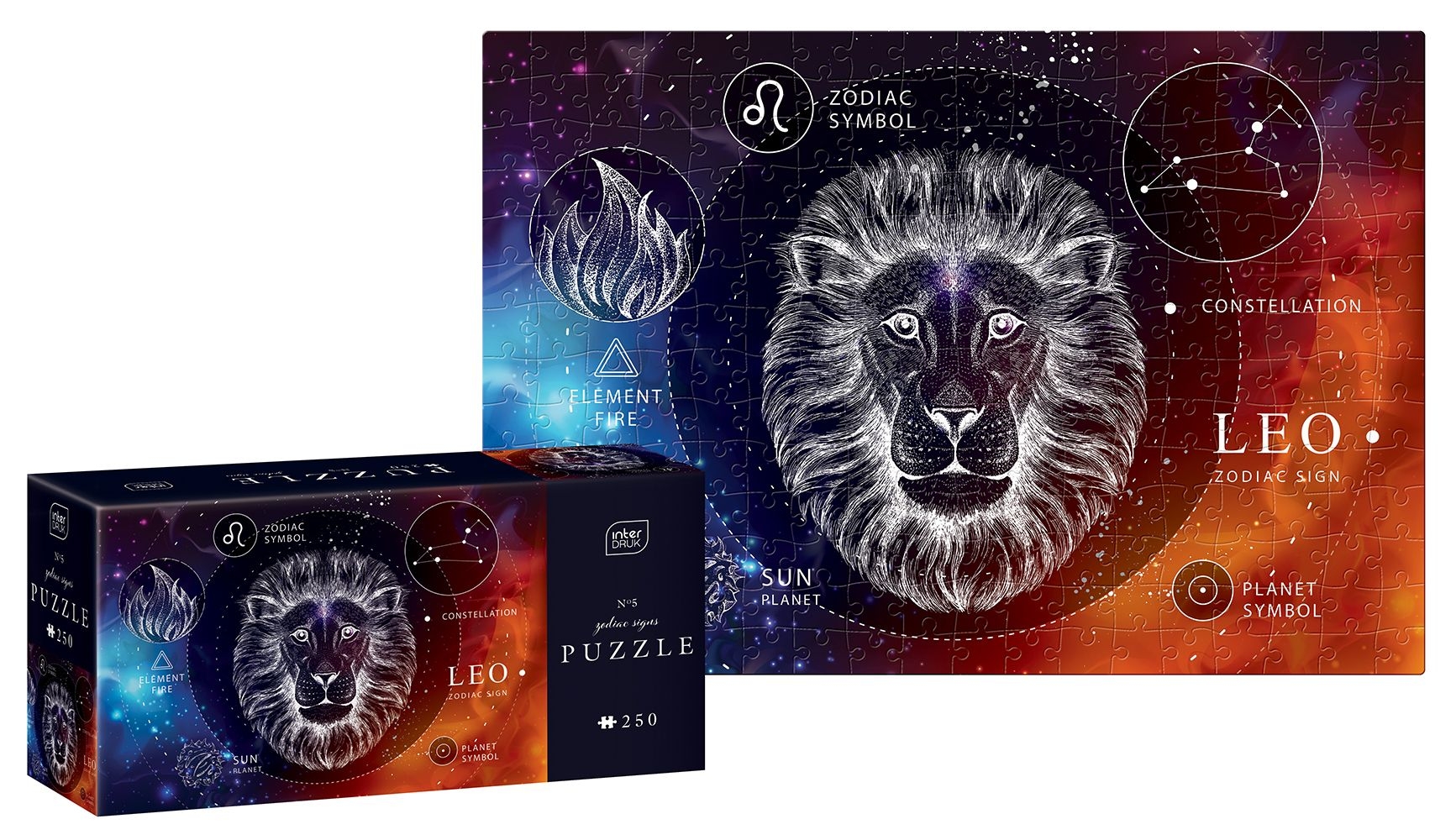 Puzzle 250: Zodiac Signs 5 - Leo