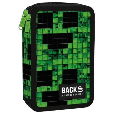 Piórnik podwójny BackUp z wyposażeniem - Slinker (PB7DW64)