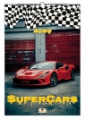 Kalendarz ścienny dwustronne A3 - Super cars 2026