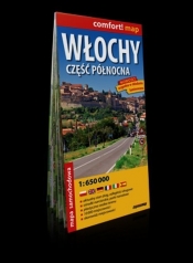 Włochy Część północna mapa samochodowa