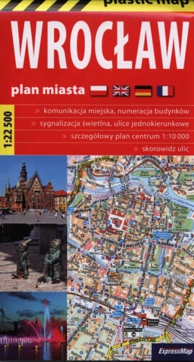 Wrocław Plan miasta 1:22 500