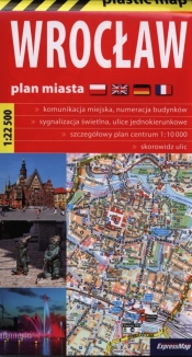 Wrocław Plan miasta 1:22 500