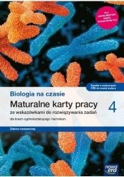 Biologia na czasie 4. Maturalne karty pracy. Zakres rozszerzony - Opracowanie zbiorowe