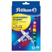 Flamastry Colorella Super 12 kolorów