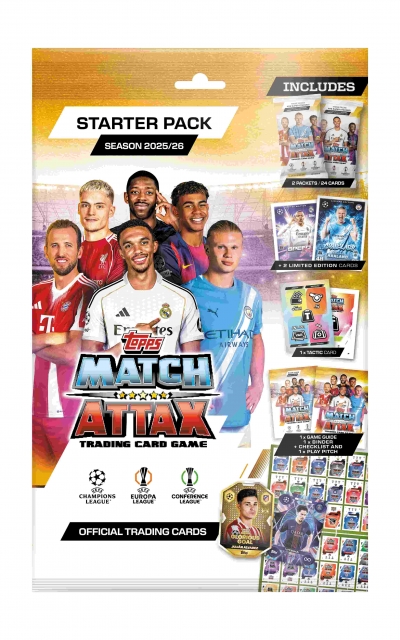 <img src='https://webimage.pl/pics/914/6/d5053307076914.jpg' style='height:440px' /> Match Attax 2025/26 Starter pack