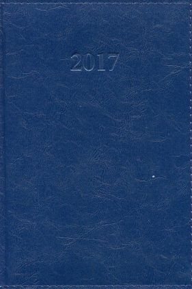 Kalendarz 2017 KKA-5DL Książkowy LUX granatowy
