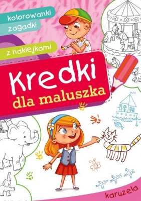Kredki dla maluszka - Karuzela - Krassowska Dorota