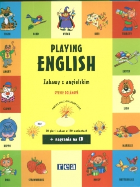 Playing English + CD - Dolakova Sylvie