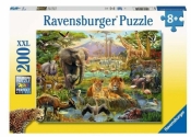Puzzle 200 Zwierzeta sawanny XXL