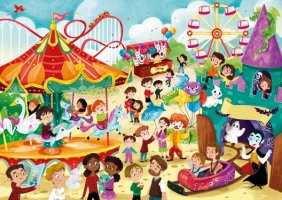 Puzzle SuperColor 60: Luna park (26991)