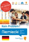 Niemiecki Kein Problem! Mobilny kurs językowy (pakiet: poziom podstawowy A1-A2, średni B1, zaawanso (Uszkodzona okładka)