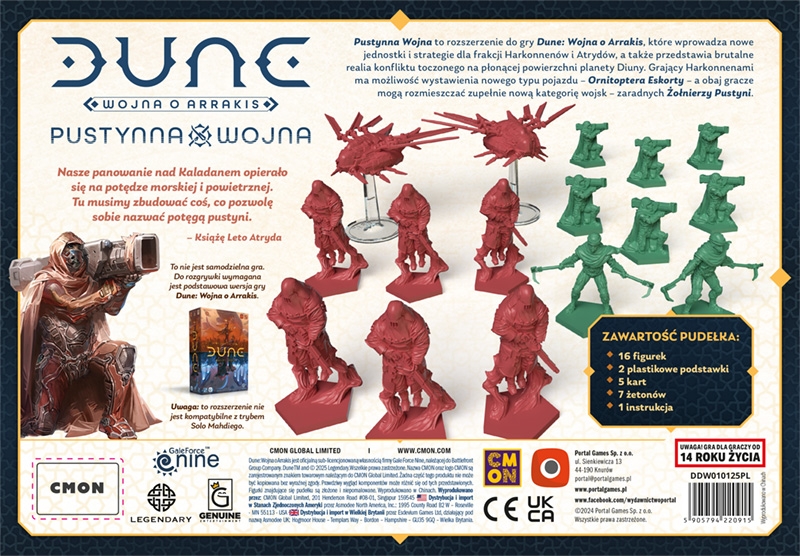Dune: Pustynna Wojna (dodatek)