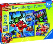 Ravensburger, Puzzle 3x49: Power Players (051915)