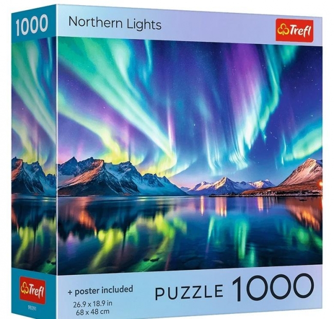 <img src='https://webimage.pl/pics/915/2/d5900511992915.jpg' style='height:440px' /> Puzzle 1000 USA Collection: Northern Lights TREFL