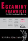 Egzaminy prawnicze MS Wzory pism z komentarzami t.4