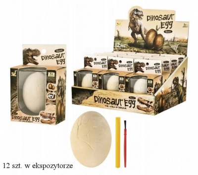 Wykopaliska Jajo dinozaura