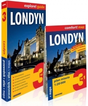Londyn 3w1 Przewodnik+atlas+mapa