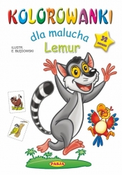 Kolorowanki dla malucha Lemur - Ernest Błędowski