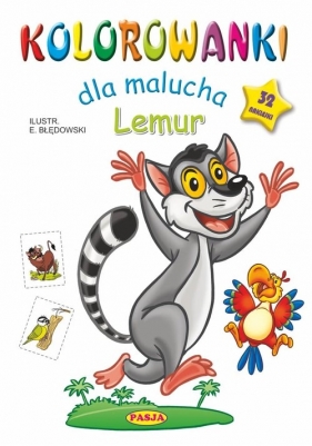 Kolorowanki dla malucha Lemur - Błędowski Ernest