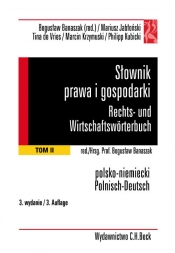 Słownik prawa i gospodarki Rechts- und Wirtschaftswörterbuch Tom 2 - <br />