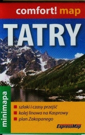 Tatry minimapa 1:80 000