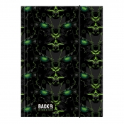 Teczka z gumką A4 Backup 6A59 - Monster Green