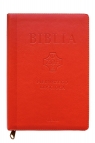Biblia pierwszego Kościoła ceglasta z paginatorami praca zbiorowa