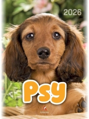 Kalendarz 2026 wieloplanszowy B4 Psy
