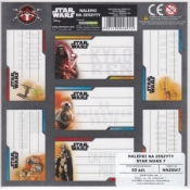 Nalepki na zeszyty Star Wars 7