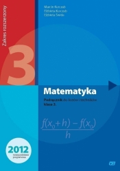 Matematyka 3 Podręcznik Zakres rozszerzony (Uszkodzona okładka)