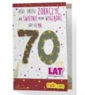 Karnet 70 -te Urodziny DK-490