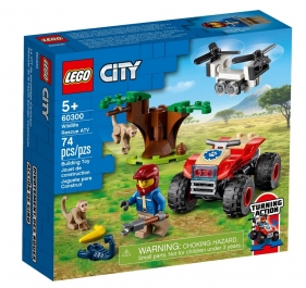 Lego City: Quad ratowników dzikich zwierząt (60300)