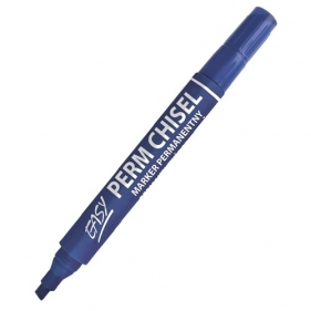 Marker permanentny Perm chisel niebieski 10 sztuk - <br />
