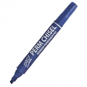 Marker permanentny Perm chisel niebieski 10 sztuk - <br />