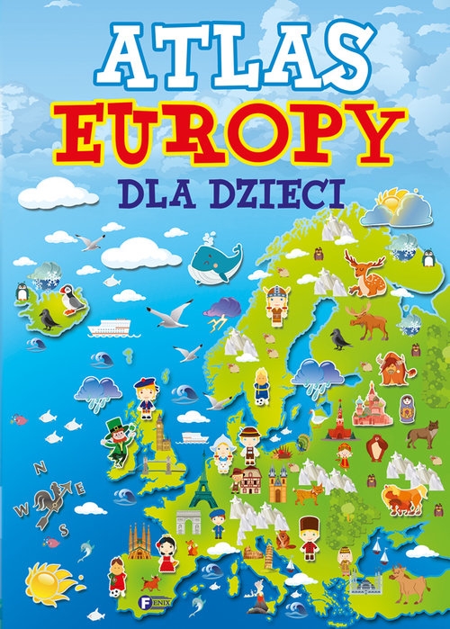 Atlas Europy dla dzieci (Uszkodzona okładka)