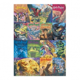 Puzzle Easy-M - Harry Potter. Okładki książek, 250 el. (200657)