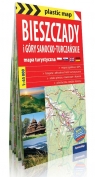 Bieszczady i Góry Sanocko-Turczańskie mapa turystyczna 1:65 000