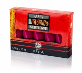 Farba akrylowa Artea kolor: mahoniowy 60 ml