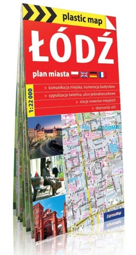 Łódź plan miasta 1:22 000