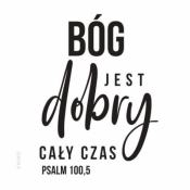 Podstawka korkowa - Bóg jest dobry cały czas - Opracowanie zbiorowe